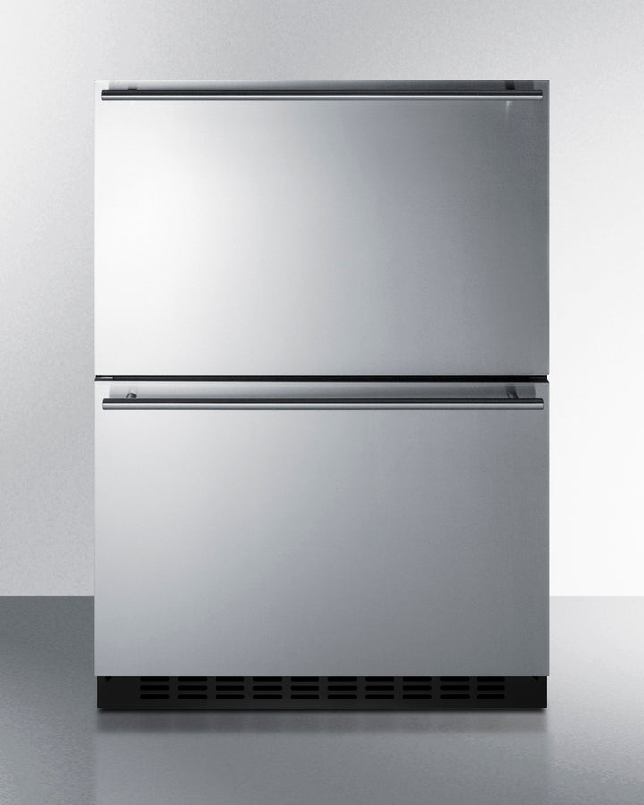 Summit ADFD243 ADA-compliant 2-drawer freezer with customizable panels and outdoor design - MyAppliancesShop