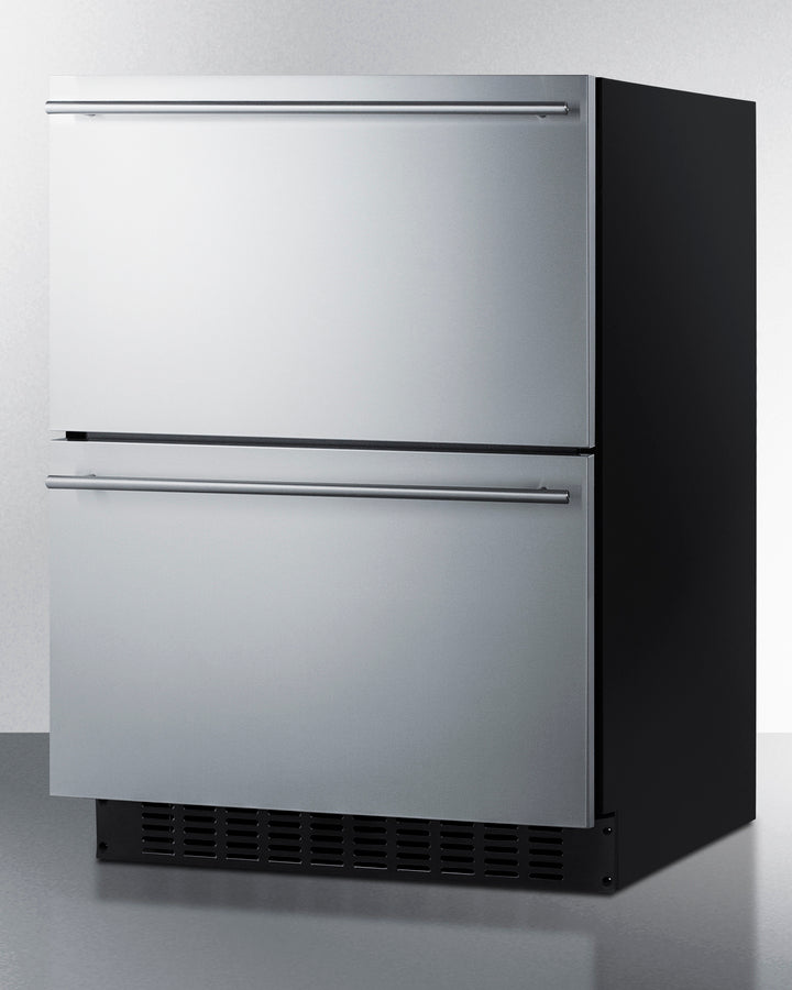 Summit Residential 15" Wide 2-Drawer All-Refrigerator, ADA Compliant