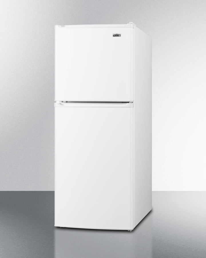 Summit FF711ES 19" compact refrigerator-freezer with white finish and adjustable shelves - MyAppliancesShop