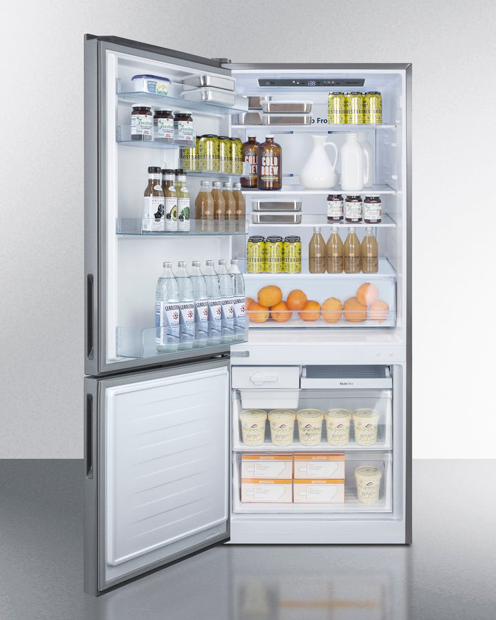 Summit FFBF279SSXLHD 14.6 Cu. Ft. Frost-Free Refrigerator-Freezer - MyAppliancesShop