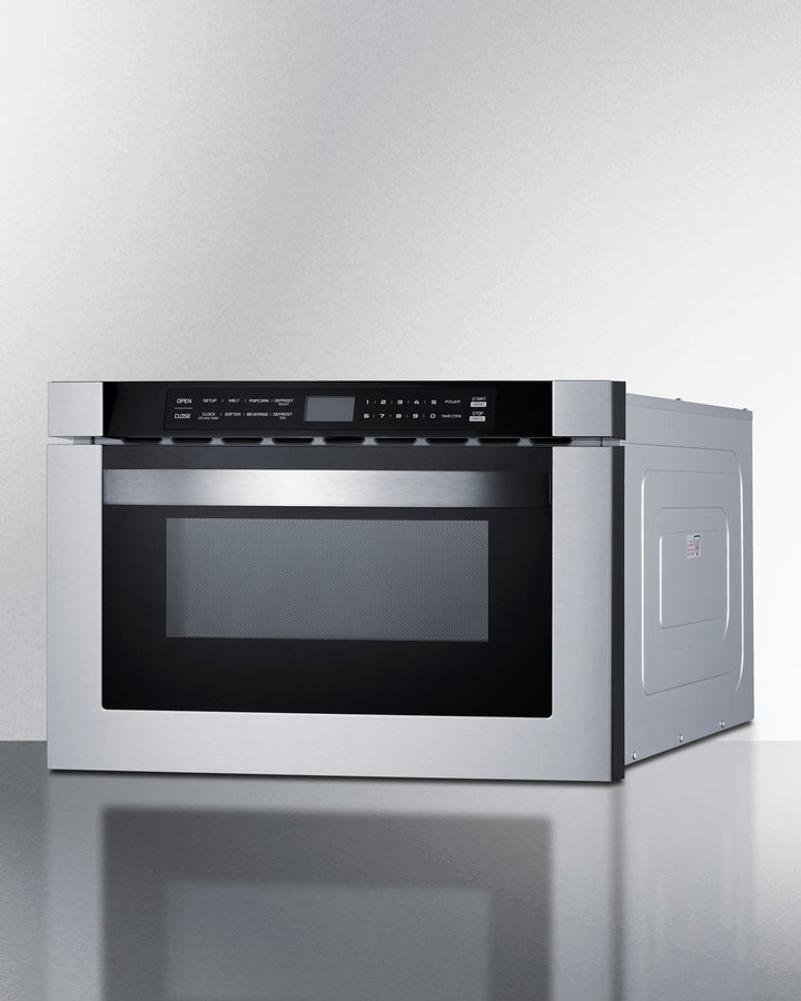 Summit MDR245SS One-Touch Drawer Microwave in Stainless Steel - MyAppliancesShop