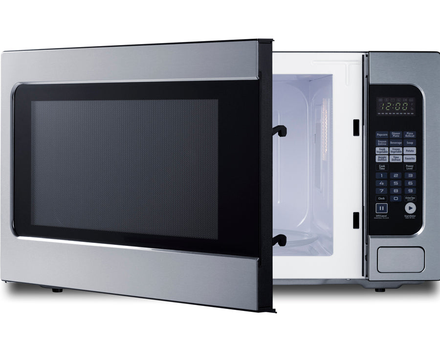 Summit SMBI27TK27 built-in microwave with 2.2 cu.ft capacity, 1200W power, and included trim kit for installation - MyAppliancesShop