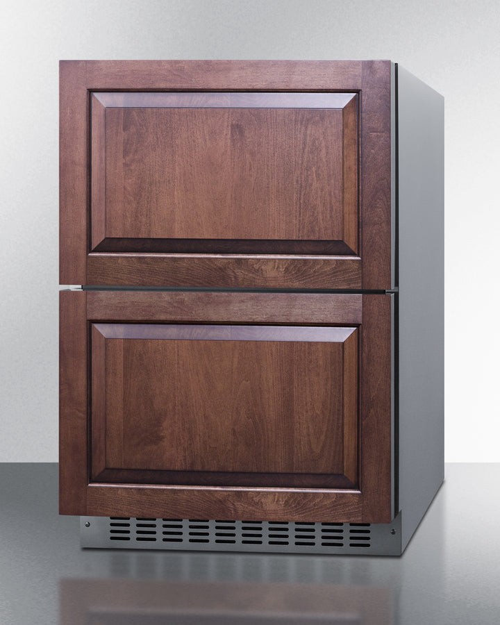 Summit Residential 24" Wide 2-Drawer Refrigerator-Freezer