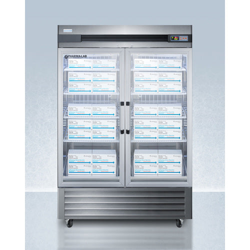 Summit Medical 49 cu. ft. upright vaccine refrigerator with glass doors and digital controls - MyAppliancesShop