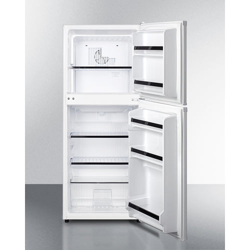 Summit FF711ESLLF2 compact frost-free refrigerator-freezer with lock and adjustable storage options - MyAppliancesShop