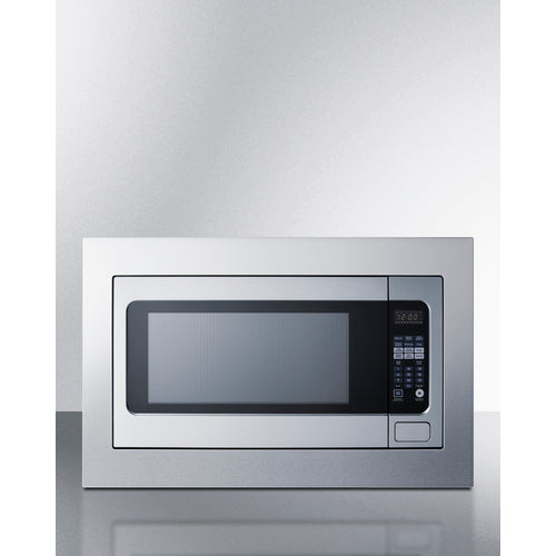 Summit 27" Wide Built-In Microwave (Trim Kit Included)